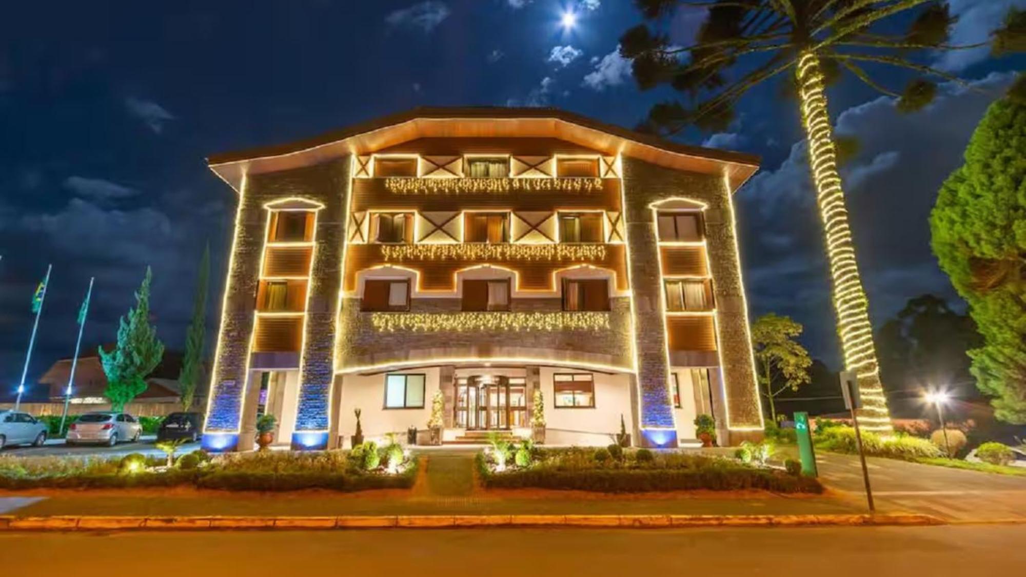 Apart-Hotel Em Gramado, Padrao 4 Estrelas, No Centro Luaran gambar